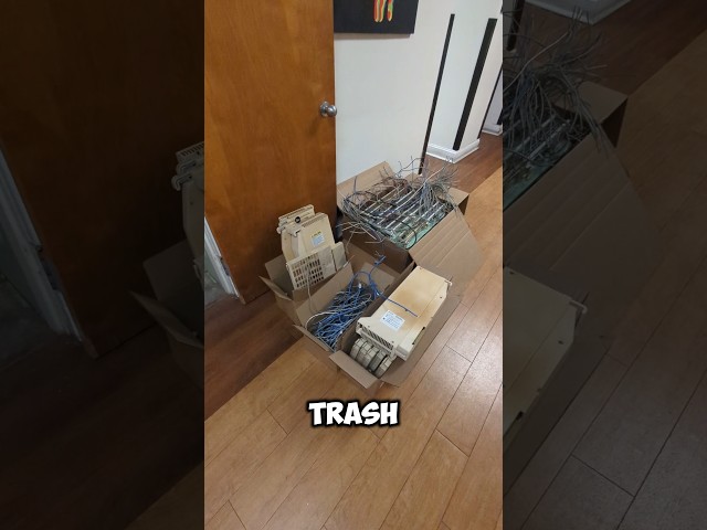 Disassembling a 25 year old telephone system, part 2 #networking #techsupport