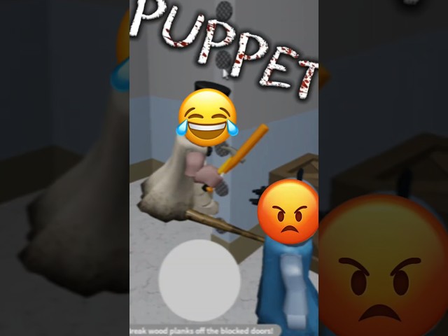 He can't reach... 😭 (Puppet) #shorts #roblox