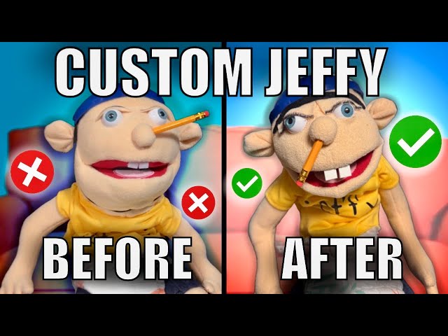 How To Make CUSTOM Jeffy Puppet