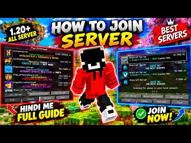 😱HOW to Join Public SMP in Mojo Launcher (Mobile) | Minecraft Java SMP Android 2026@ROHIT9.7x