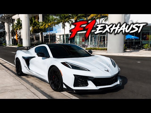 LATE TO WORK IN A C8 ZO6 CORVETTE (POV DRIVE)