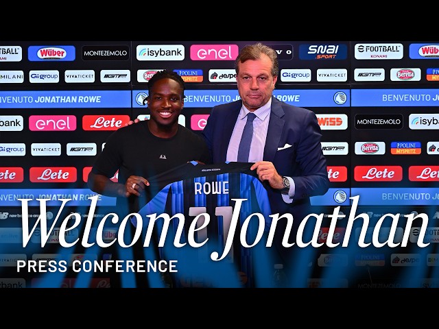 Jonathan Rowe's introductory press conference