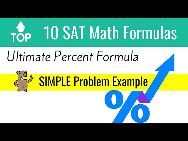 Ultimate Percent 💯Change Formula [Simple Problem]