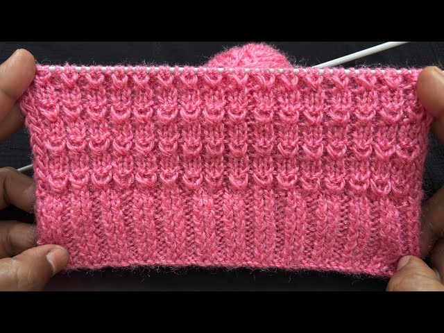 Beautiful 😍 Knitting Design | Quick & Simple