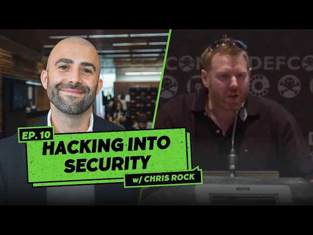 Hacking into security #10 with Chris Rock DEF CON 23 & 24 speaker, CISO and co-founder of SIEMonster