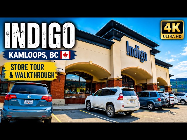 Inside Indigo Kamloops 🇨🇦 | Bookstore Tour & Shopping Experience (4K)