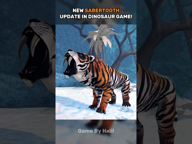 NEW SABERTOOTH Update In Primal Pursuit! #shorts #primalpursuit #dinosaur
