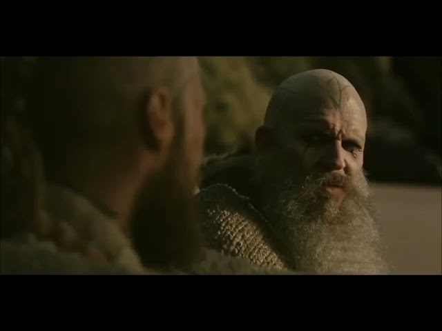 Vikings, end scene, last scene.... reflecting on a life lived.