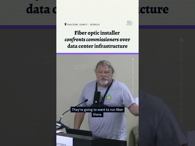 Fiber optic installer confronts commissioners over data center infrastructure