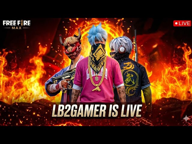 CS Rank push free fire max | LB2 GAMER is live | #LB2GAMER