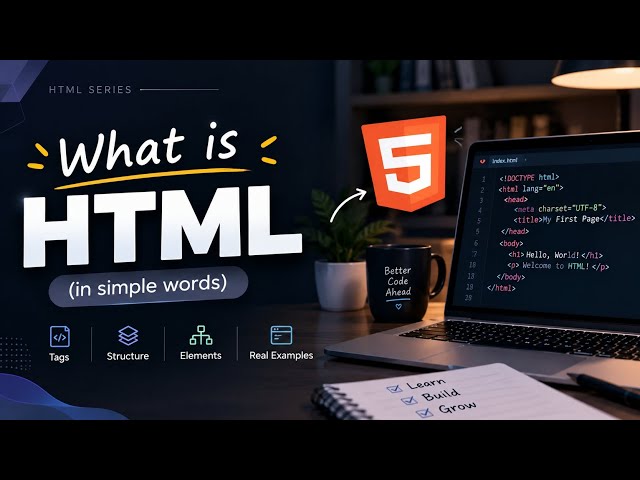 WHAT IS HTML❔️