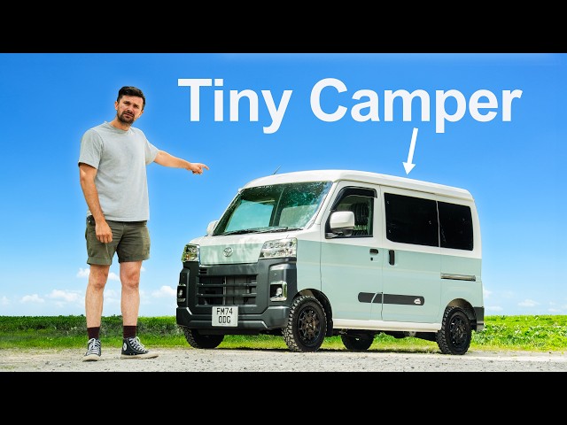 Camping In A Tiny Japanese Van