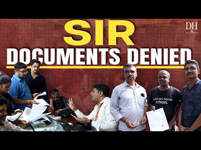 Bengaluru: Voters Struggle With Documents During The SIR Hearings