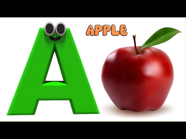 ABC Cocomelon Phonics - Toddler Learning Video , A for Apple , Educational Nursery Rhymes , ABC Song