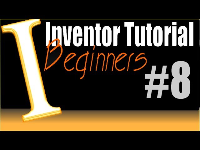 8-Inventor Beginner Tutorial: Drawing Tools, rectangle, spline, ellipse, fillet polygon Text