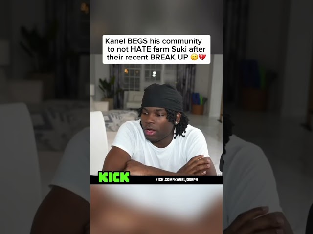 Kanel BEGS his community to not HATE farm Suki after the recent BREAK UP💔 #kaneljoseph #sukimellow