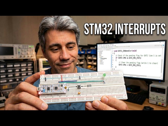 Why Your STM32 Wastes CPU Time (And How Interrupts Fix It)