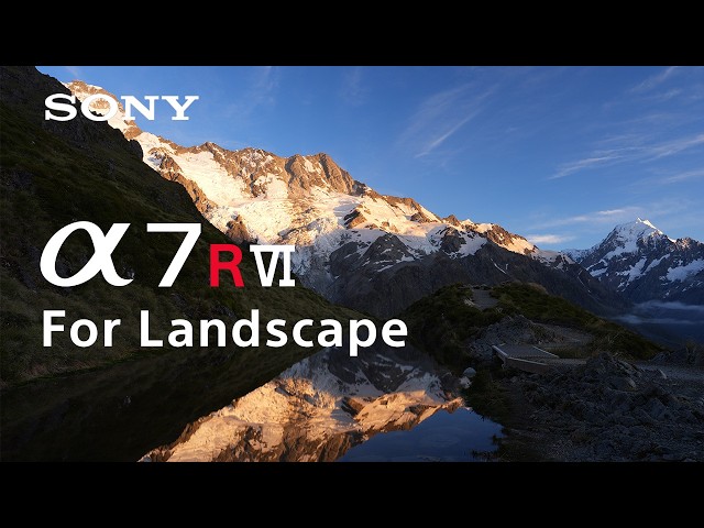 Turning Natural Scenes into Living Photographs | Alpha 7R VI | Sony | α