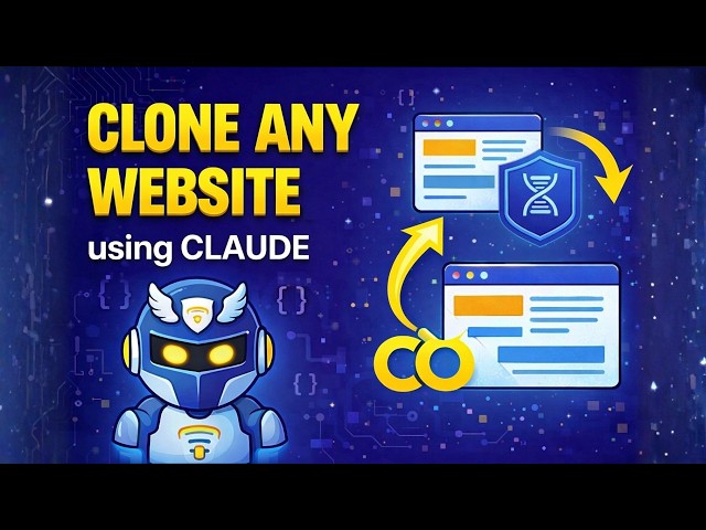 Clone Any Website Automatically Using AI (Claude Code + Playwright MCP)