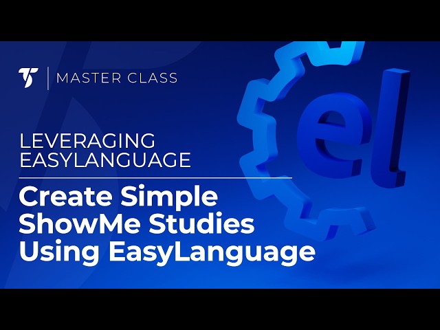 Create Simple ShowMe Studies Using EasyLanguage