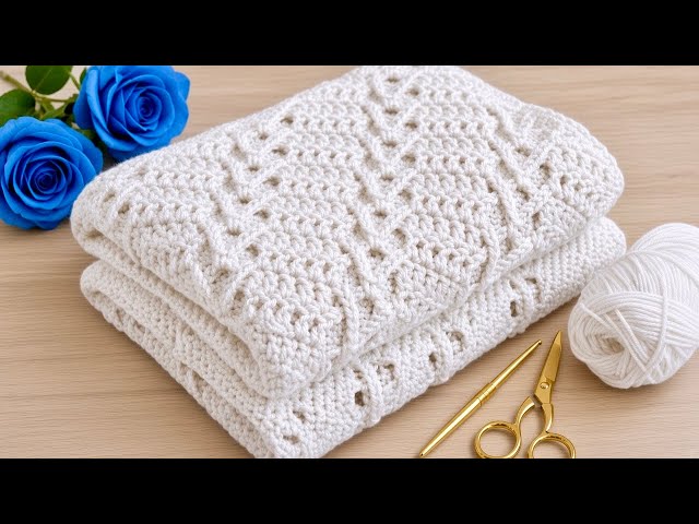 💥This Crochet Stitch Broke the Internet! So Easy, So Beautiful, Perfect for Beginners!