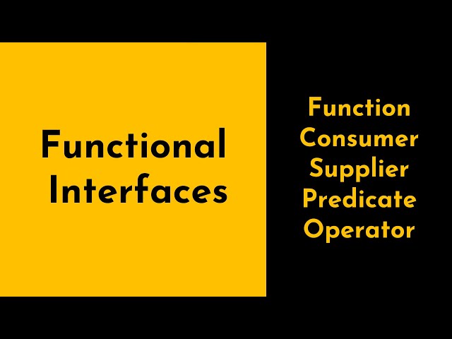 Functional Interfaces and Lambda Expressions in Java with Examples | Geekific