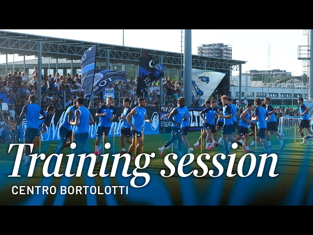 L'allenamento a porte aperte al Centro Bortolotti 🏃⚫️🔵