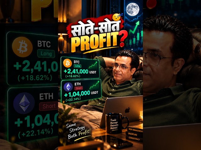 Crypto Trading Strategy for Beginners | BTC & ETH Trading Strategy in Hindi