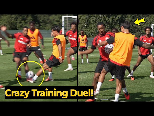 Lisandro Martínez & Tielemans GO TO WAR as De Ligt & Šeško RETURN to Training! 😱