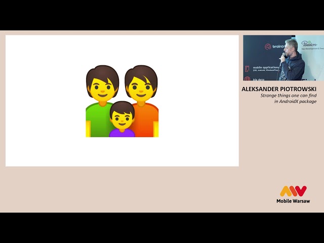 Mobile Warsaw #68 — Aleksander Piotrowski — Strange things one can find in AndroidX package