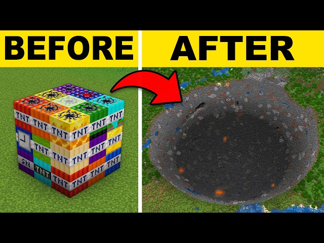 Every Minecraft TNT In One Movie