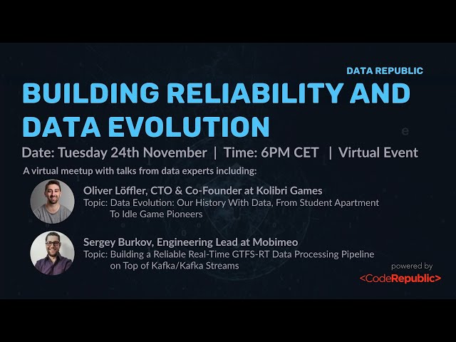 Data Republic: Building Reliability and Data Evolution