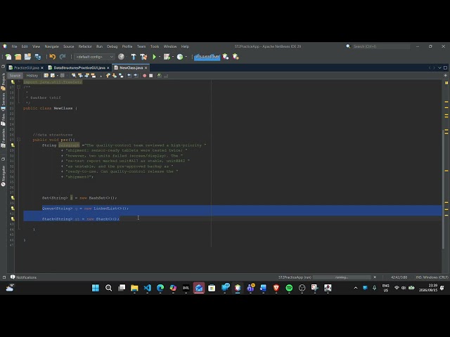 Java data Stracture (Set,Queue,Stack,Map)  Tutorial | Java Interface and Implementation
