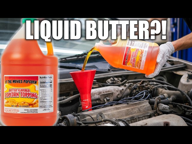 I Replaced My Engine Oil With Movie Theater Popcorn Butter
