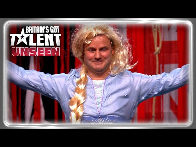 Laurent's 'Let It Go' is "one of the most BEAUTIFUL things" KSI's ever seen | Auditions | BGT Unseen