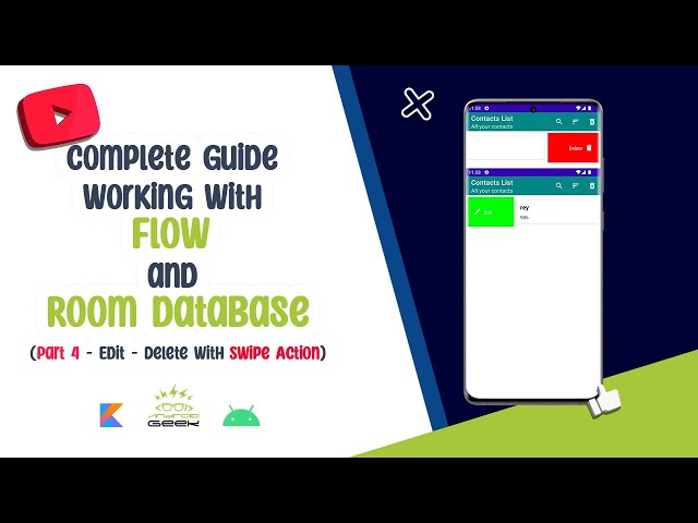 #6 How to use Flow with Room Database (Complete Guide)