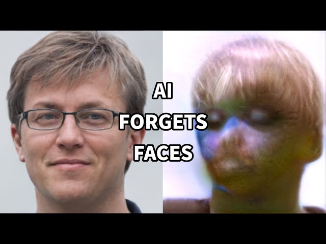 Watch This AI Forget the Human Face