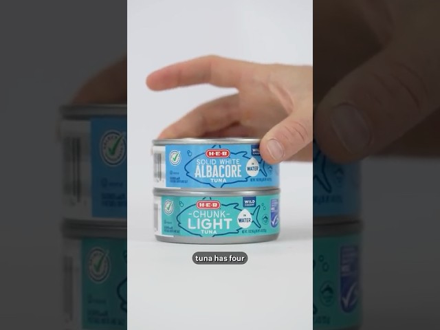 Chunk Light vs Albacore Canned Tuna