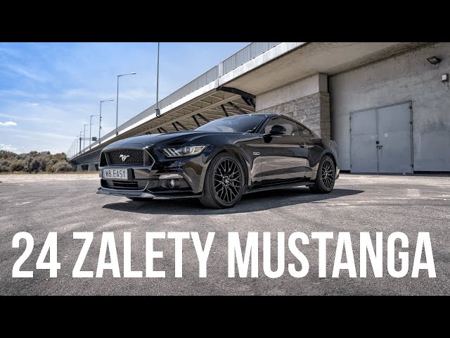 FORD MUSTANG - 24 ADVANTAGES | FILM test PL review | S550 GT Automatic PL