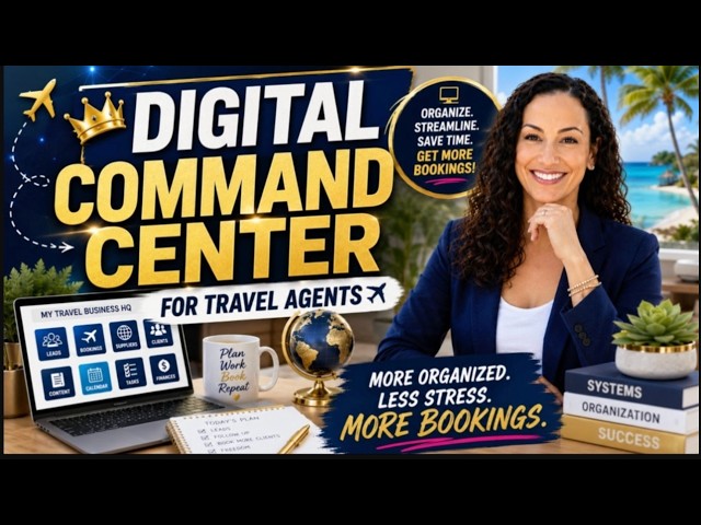 Digital Command Center for Travel Agents | LIVE REPLAY