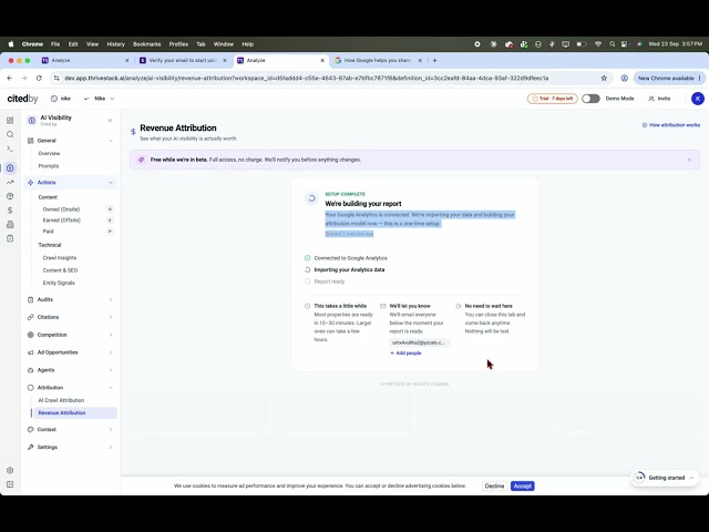 Google Analytics Setup for AI Attribution