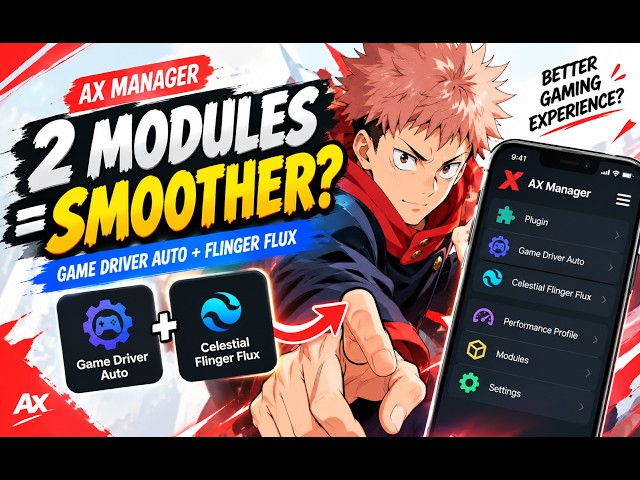 How I Optimized My Device for Gaming! Improved with These 2 Modules