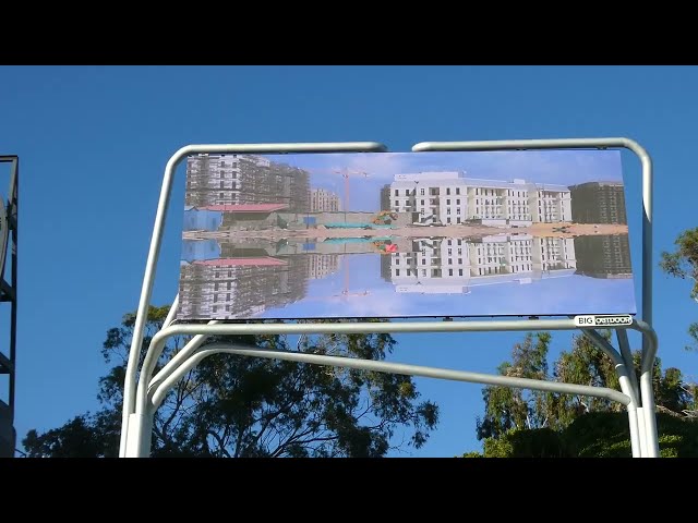 Art Movie Billboard Sunset Blvd Los Angeles California October 2, 2026