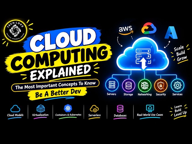 Cloud Computing Explained for Beginners | Most Important Concepts You Need to Know