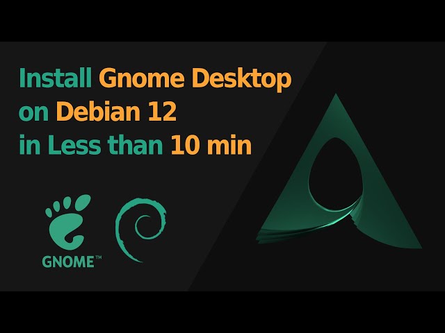 How to Install Gnome Desktop on a Linux Server and Connect Remotely