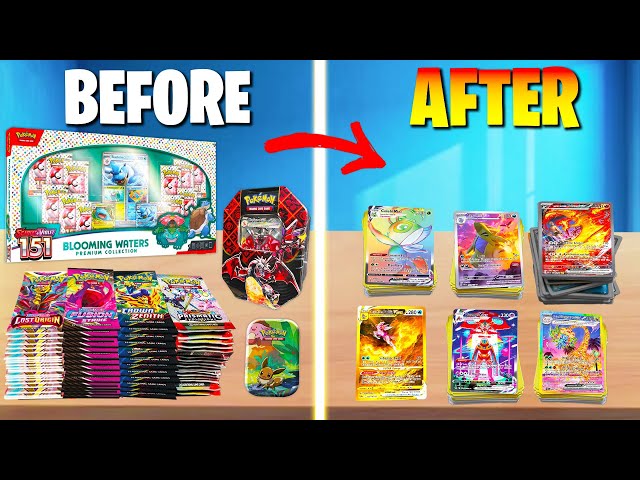 Opening my ENTIRE Sealed Pokémon Collection ($600)