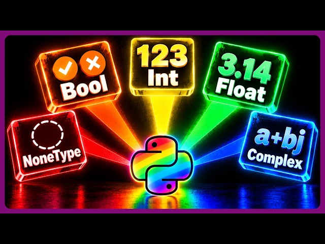 Python Scalar Data Types: None, bool, int, float, complex