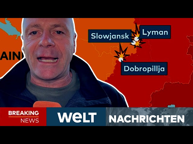UKRAINE-KRIEG: Front-Hammer! Putin-Schock! "Weiter als bisher vermutet!" Brisant! I WELT LIVESTREAM