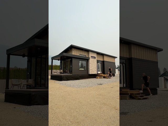 Touring a Cottage Style Prefab Home with 12’ Ceilings! #hometour