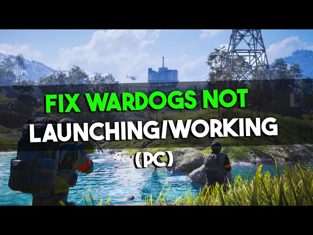 How to Fix WARDOGS Not Launching/Working on PC!